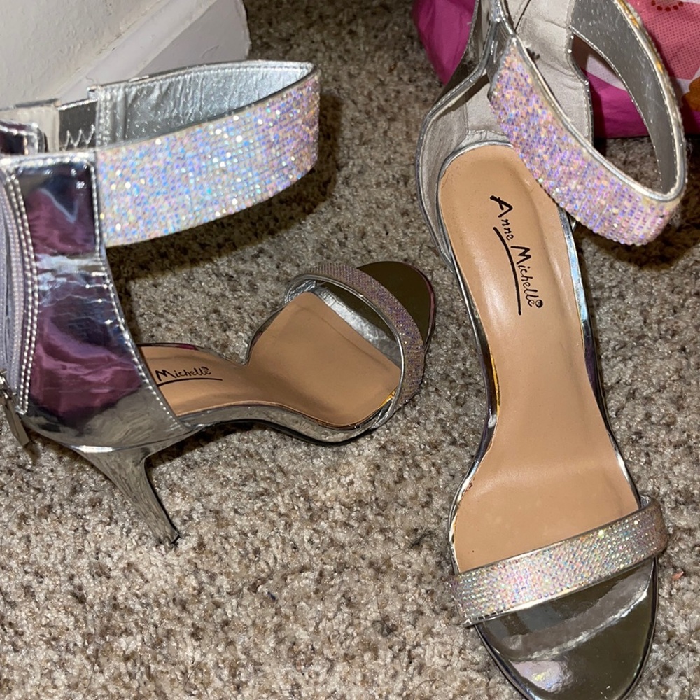 Rhinestone heels
